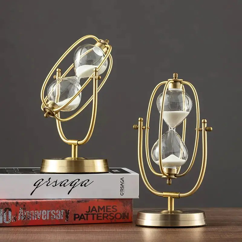 360° Rotating Metal Sand Hourglass – Clavior